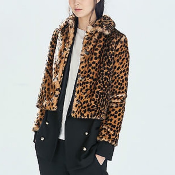 Zara Leopard Fur Jacket❤️ - Picture 10 of 10